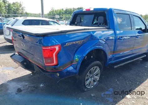 2017 Ford F-150 Lariat z USA, uszkodzony, nr VIN 1FTEW1EG9HFC10296
